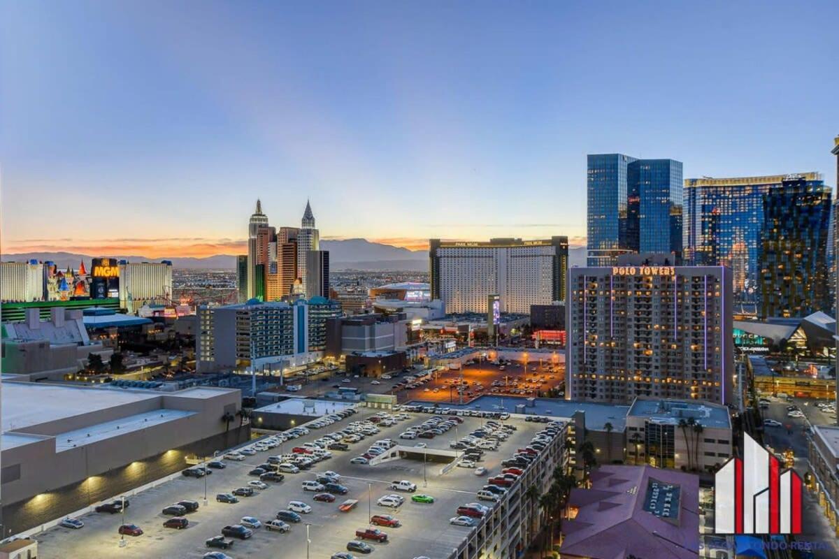 Mgm Signature-32-607 F1 Track & Strip View Balcony Las Vegas Ngoại thất bức ảnh