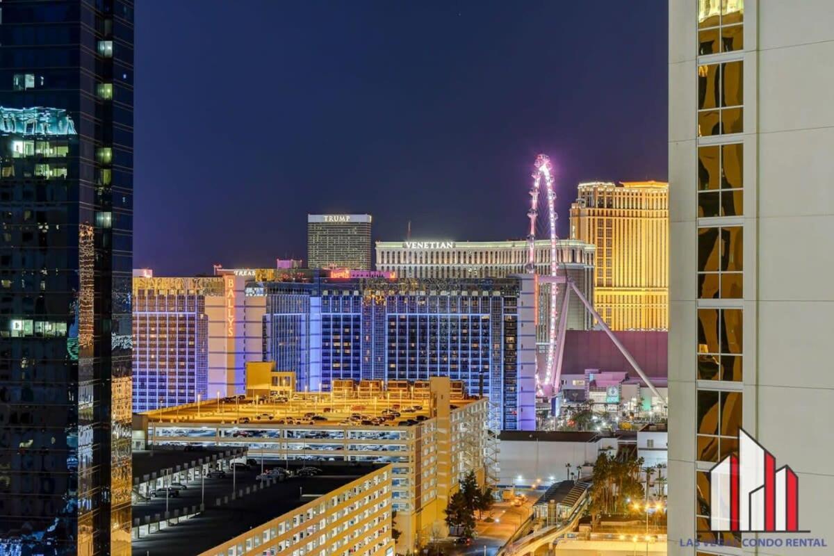 Mgm Signature-32-607 F1 Track & Strip View Balcony Las Vegas Ngoại thất bức ảnh