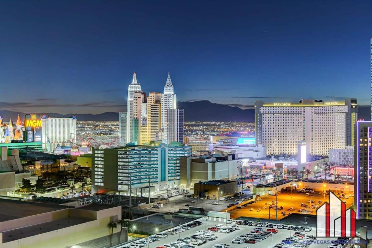 Mgm Signature-32-607 F1 Track & Strip View Balcony Las Vegas Ngoại thất bức ảnh