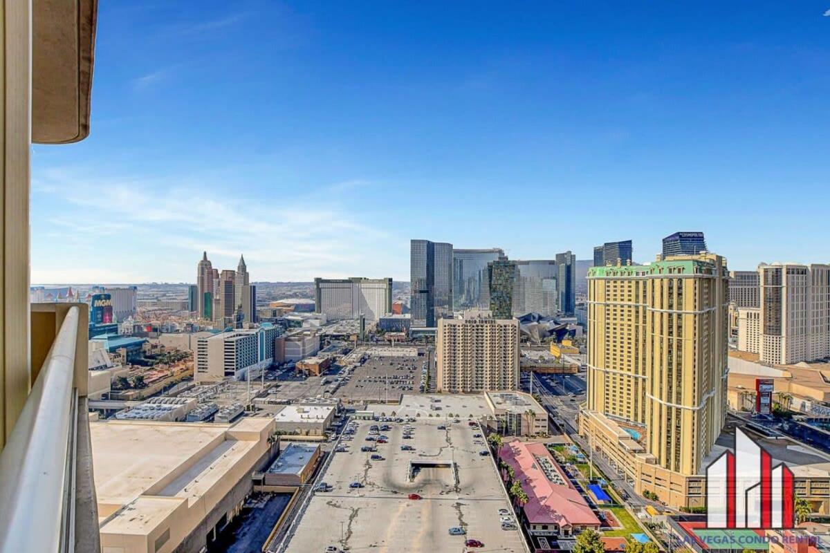 Mgm Signature-32-607 F1 Track & Strip View Balcony Las Vegas Ngoại thất bức ảnh