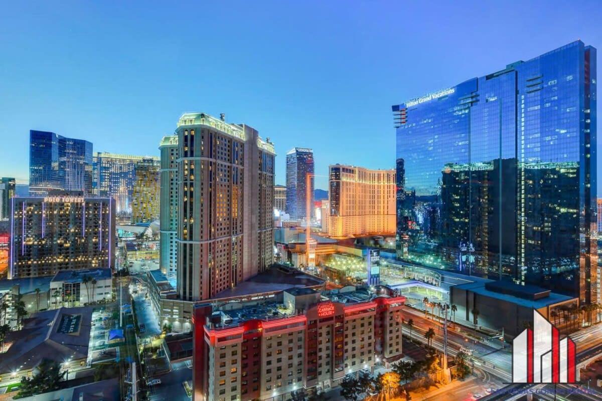 Mgm Signature-32-607 F1 Track & Strip View Balcony Las Vegas Ngoại thất bức ảnh