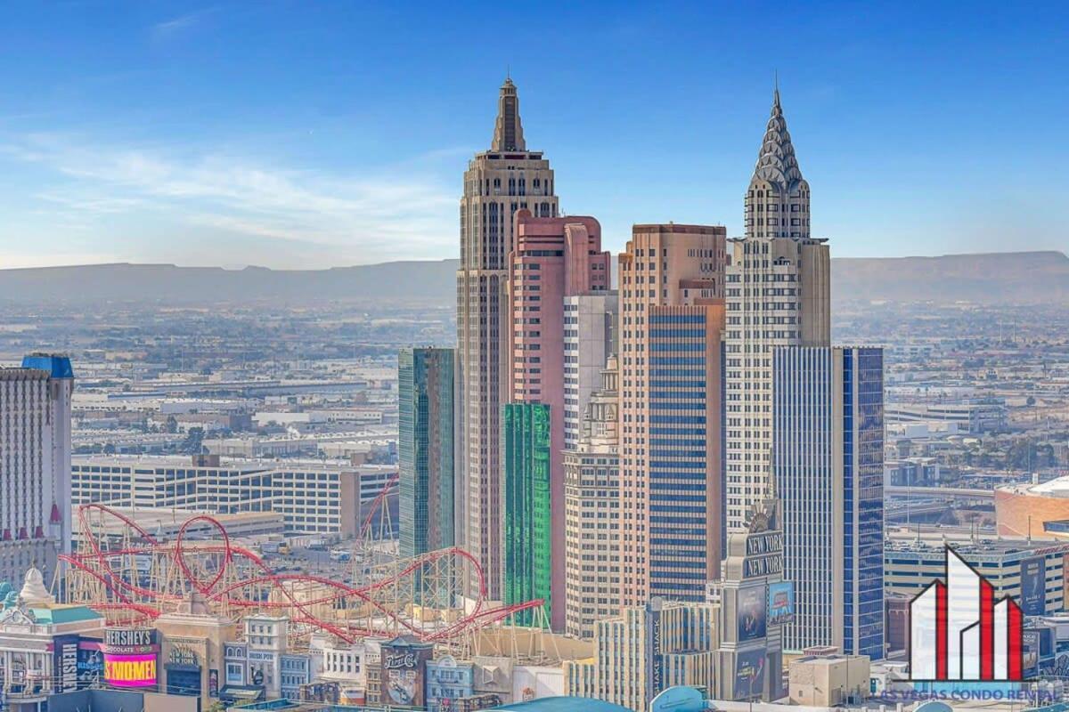 Mgm Signature-32-607 F1 Track & Strip View Balcony Las Vegas Ngoại thất bức ảnh